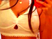 Sophieraiin Rubbing Pussy Through Panties Selfie Video Leaked