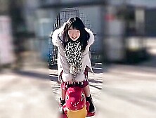 [amateur Individual Shooting] [oral Ejaculation] Tokyo Walk!! First Anal Punishment