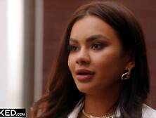 BLACKED Wicked masseuse Numi seduces celebrity client