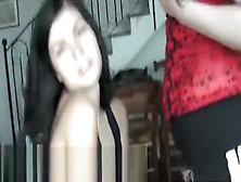 Gothic Teens 18+ Lapdance And Play With Cock