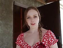 cheap russian whore in ugly dirty village house