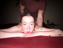 Tractable Floozy Degrades Herself Like A Admirable Angel & Dad Awards Her With Creampie & Squirting