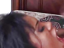 A Wonderful Brunette Bitch Gets Her Ass Drilled by a Big Black Stud