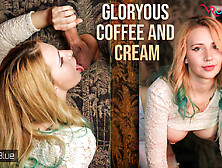 Maya Blue In Gloryous Coffee And Cream