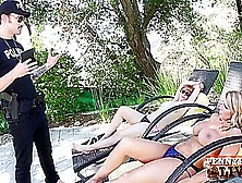 Penny Pax And Brooklyn Chase In Hot And Penetrated By Police Penis!