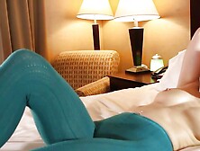 Stockings Fetish with Jayden Cole and her long legs!