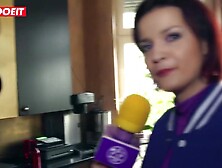 LETSDOEIT - Amateur German Bartender Fucks Fantasy PornStar at Work