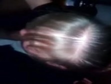 My light-haired caucasian playgirl sucks my darksome dick