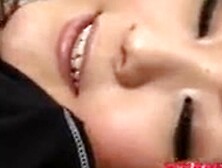 Huwari loves cracking her hairy bush in hard manners