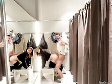 We were nearly caught romping in a public place...