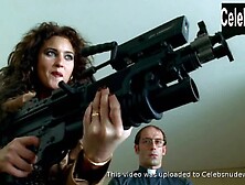 Laura Mana Explicit,  Butt scene in Dobermann (1997)