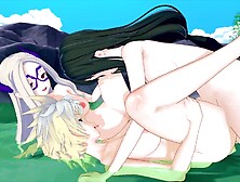 Futa My Hero Academia Tsuyu Asui X Mt.  Lady And Mitsuki Bakugo (3D Hentai)