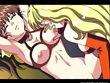 Anime mistress dildo fucks tight sex holes