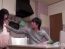 young and sisiter having fun time while parents are away