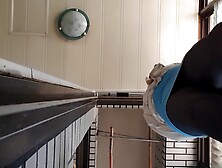 Pantyhose hanged 100