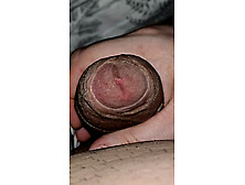 Step mom with cute nails hand-job step son penis