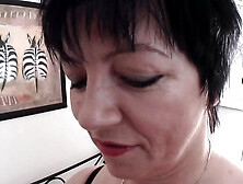 German MILF Petra Gives Hot Blowjob in Casting POV Video