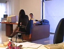 Blowjob from the new Secretary