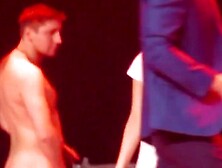 Guys Dared To Get Naked On Stage