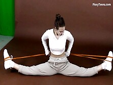 Sirena Li,  the most flexible gymnast,  turns up the heat with her incredible skills!