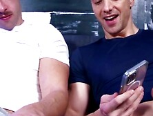 Naughty straight dude Arno Antino takes a piece of wild sexual advice from a guy frie