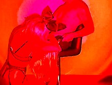 On Halloween,  in a ebony room,  I was treated to a strong magic wand - Dolly Lili