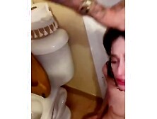 Dumb living fleshlight facefucked & humiliated