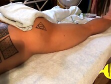 Private Male Massage: Hot Asian Guy With Tattoos Getting Massage