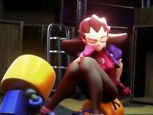 Tron Bonne Services the Serv-bot