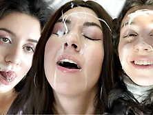 Best Facial Compilation,  Cum in Mouth,  Cum Swallowing
