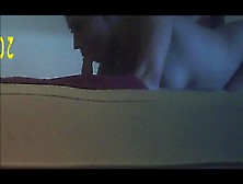 Blonde whore makes a good blowjob