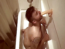 Sizzling Straight Man Fucked In Shower