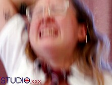 Brit Studio - rough fuck video