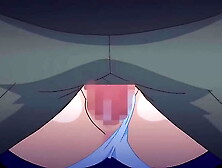 Breasty anime angel screwed by stepdad