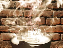 Naughty French Maid Toni Samantha Works Up A Sweat Fucking