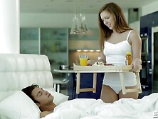 Petite Mady Oreily Charms with Delicate Sensual Grace