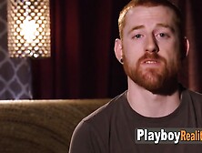 Shy redheads come out of their shell once they arrive at the swing house