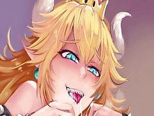 Asian Cartoon Anal Joi Double Penetration Two Cei | Bowsette Catches You Peeking