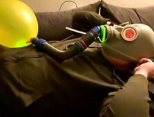 Bhdl - N. V. A.  Latexgasmask Breathplay - Glowing Rebritalizer,  Part 1