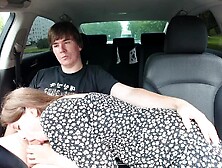 I asked Him to stop the car so I could suck His Wang and Gulp Cum