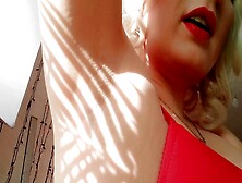 Armpits Film Compilations - Full Amatuer Clips - Femdom Self Perspective - Arya Grander Humiliatrix