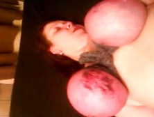 Tits Tied Up For Masturbation. avi