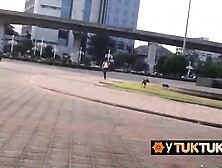 Horny guy seduces teen on a bus into going home for a banging