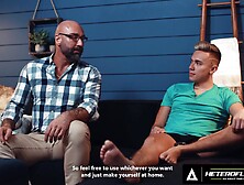 Heteroflexible - Aroused Twink Carter Delrey Barely Can Take Stepdaddy Drew Sebastians Huge Dick