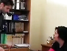 Step Mom Takes My Giant Dick In The Bedroom - Hot MILF Brunette Fuck