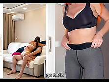 Stepmom Got Horny From My Sex With Gf And Poked Me - Russian Amateurs With Talk And English Subtitles