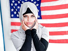 Good-looking lady in stockings Destiny Cruz fucked by a long penis