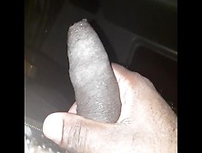 Late Night In My Truck Chocolate Penis Drooling To Sperm