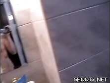 Sinful brunette Tanya mounts dong of fellow