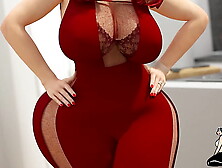 Ebony teenie loves his white step momma's ass on his birthday